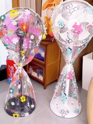 #家用落地式立体全包电扇保护套#家用新款防灰罩子#通用电风扇防尘罩#风扇保护罩