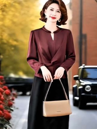 #婚庆礼服#洋气减龄 #谁穿谁好看 #喜婆婆婚宴装