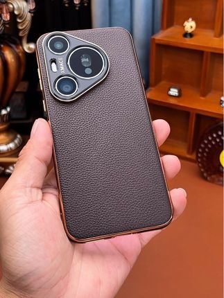 适用于#华为pura70pro 质感真皮手机壳,升级背板真皮材质,镜头全包精孔保护#pura80 #pura70 #手机壳 #手机壳推荐