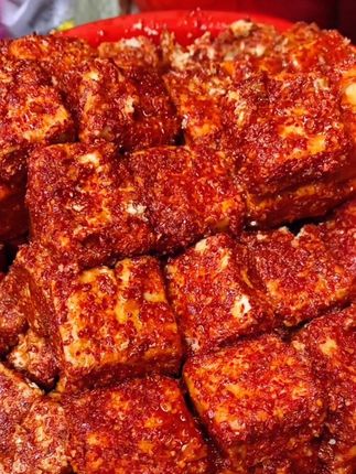 又香又辣的豆腐乳#太好吃了 #豆腐乳  #下饭神器 #无辣不欢 #美味下饭菜