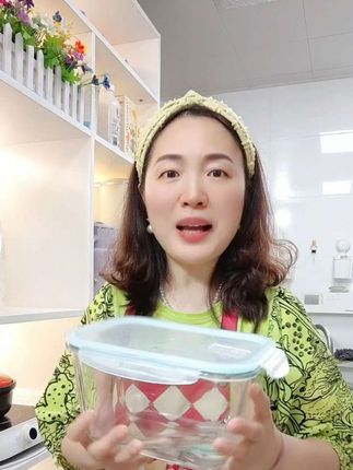 19.9到手一个#保鲜盒 #玻璃保鲜盒 #好用不贵经济实惠 #加大加厚 #厂家直发品质保证