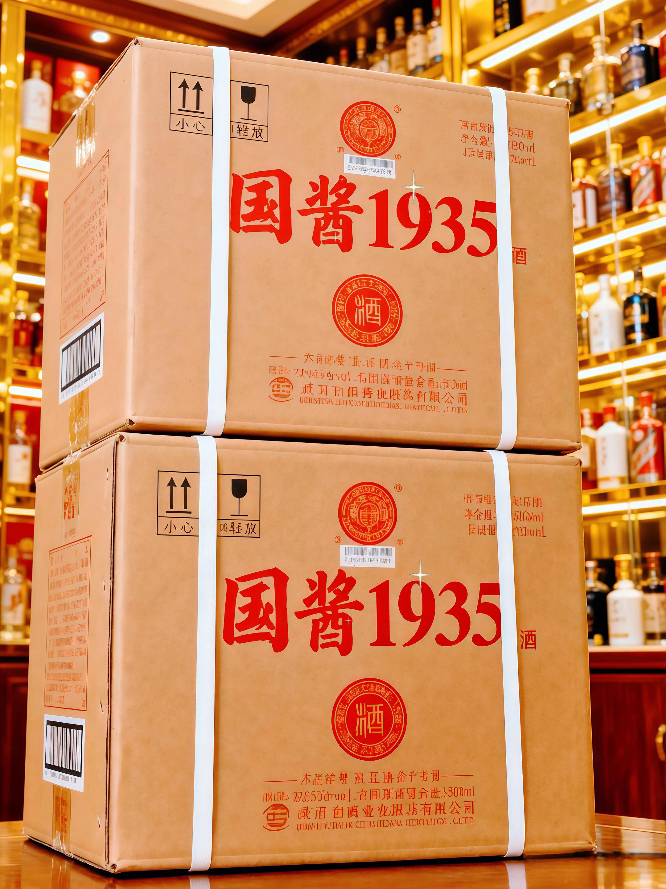 一瓶藏尽酱酒风骨,红韵献礼好时光!一眼沦陷的中国红瓶身,搭配垂落的雅致红丝带,国酱1935自带喜庆大气质感,摆上桌便是视觉焦点,无论是宴请宾客还是节日送礼,都尽显格调。瓶身清晰标注53%vol经典酱香度数与500ml足量规格,每一滴都源自传统酱酒工艺,开瓶即闻醇厚酱香,入口绵柔细腻,回味悠长无杂味,舌尖尽品正宗酱酒的甘润与厚重!不管是中式家宴上与家人共饮,商务聚餐中与伙伴碰杯,还是独酌时细品岁月滋味,国酱1935都能适配多样场景!#国酱1935 #送礼佳品 #白酒收藏 #酱香型白酒 #好喝不贵