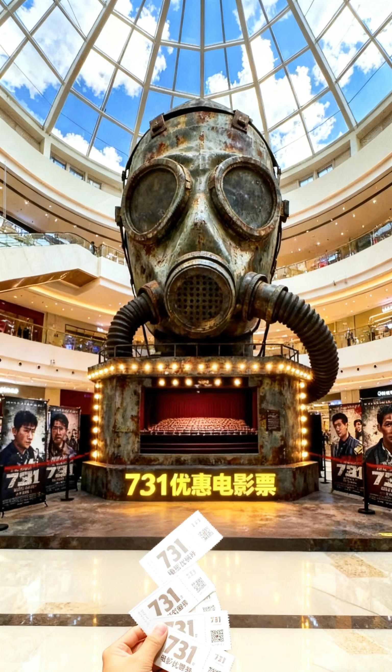 观731铭记历史#电影优惠券 #731 #电影票 #铭记历史勿忘国耻 #爱国正能量