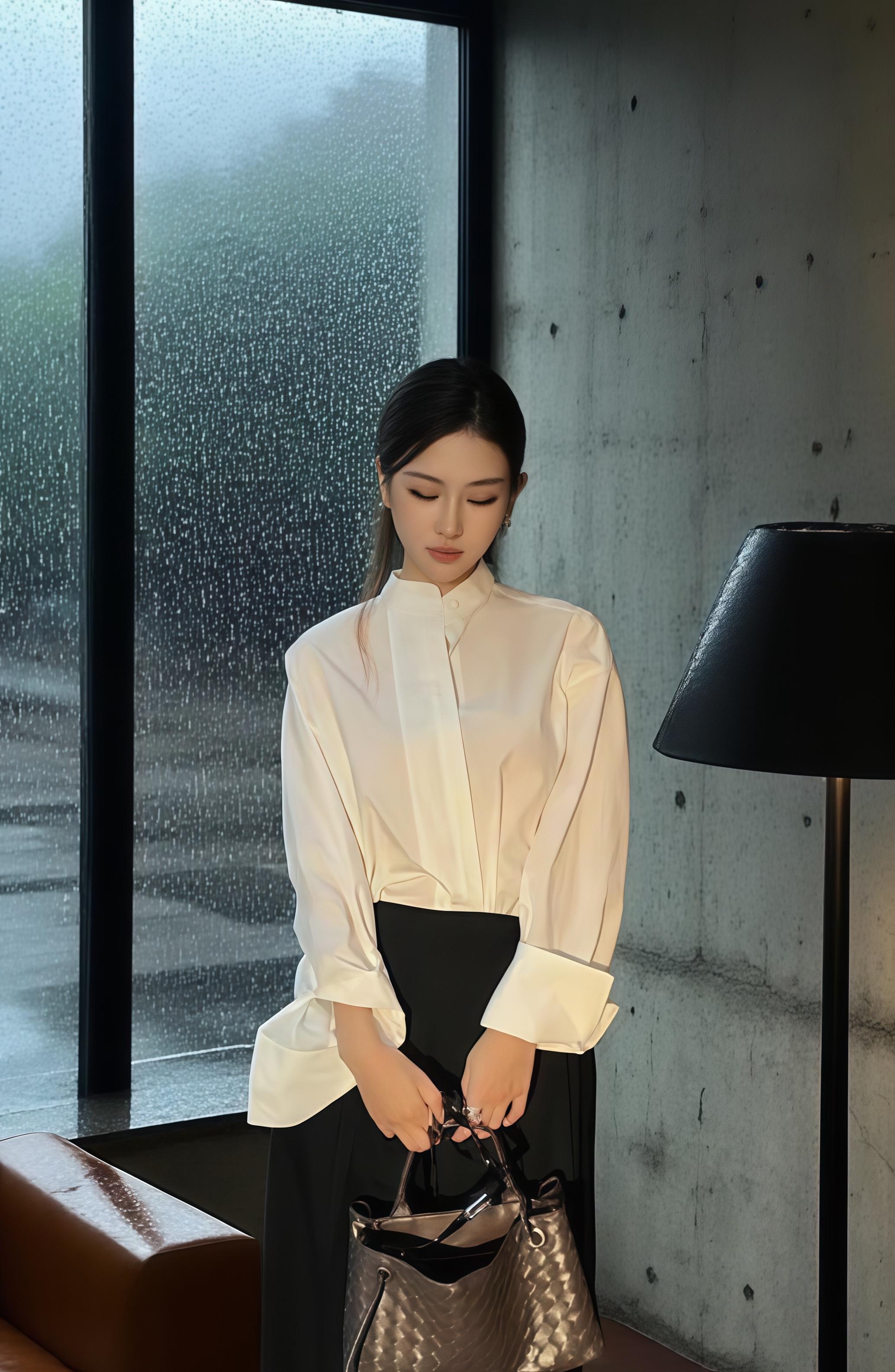 #在时装周看见东方美 #通勤搭配 #复古穿搭 #小众设计感