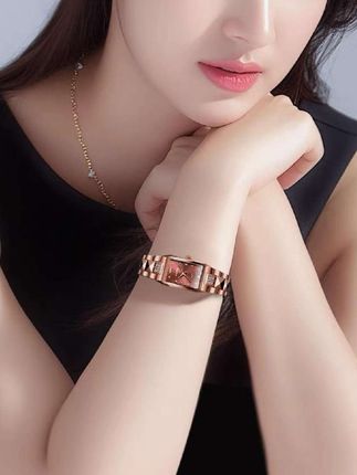 七夕礼物女士手表女机械表简约气质女表石英女表#手表 #轻奢风 #简约大气