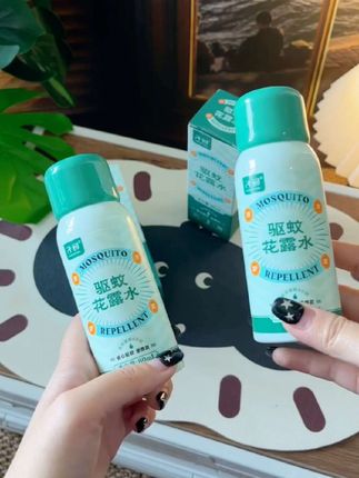 子初驱蚊液喷雾花露水清新淡香便携防蚊80ml# 驱蚊喷雾 # 金银花香 # 儿童 # 好物推荐🔥