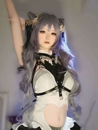 为什么有些人肚脐眼是竖的,有些人是横的 #刻晴 #原神 #慢摇 #已成年