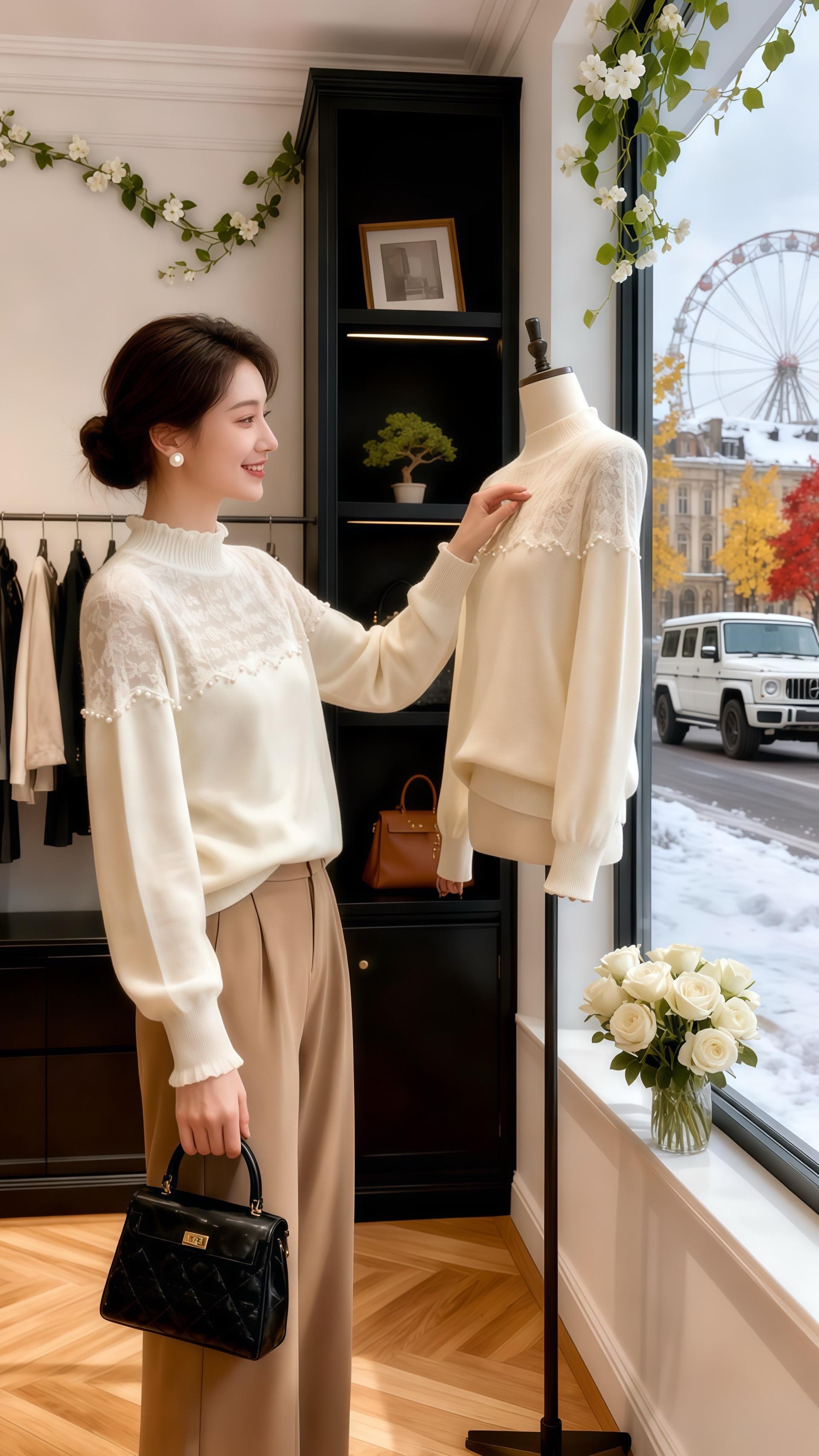 #优雅气质  #极简轻奢秋冬穿搭  #秋冬穿搭实用主义  #秋季韩系不露腿穿搭  #内搭外穿都好看