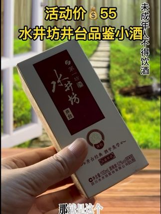这颜值我是爱了,不愧是“酒中美学”!这个水井坊井台小酒不仅好看酒质还顶! #水井坊 #小酒版 #好酒推荐#名酒#无限回购的宝藏单品