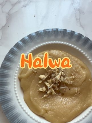#在家做美食 第一次做halwa🤠 #halwa