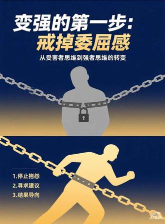 戒除委屈感,迈向强大。#学习#认知#人生感悟 #自我提升 #学习