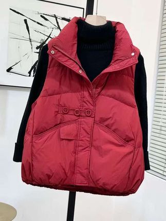 #时尚棉服马甲 #保暖马甲背心 #马甲背心 #时尚洋气百搭 #谁穿谁好看