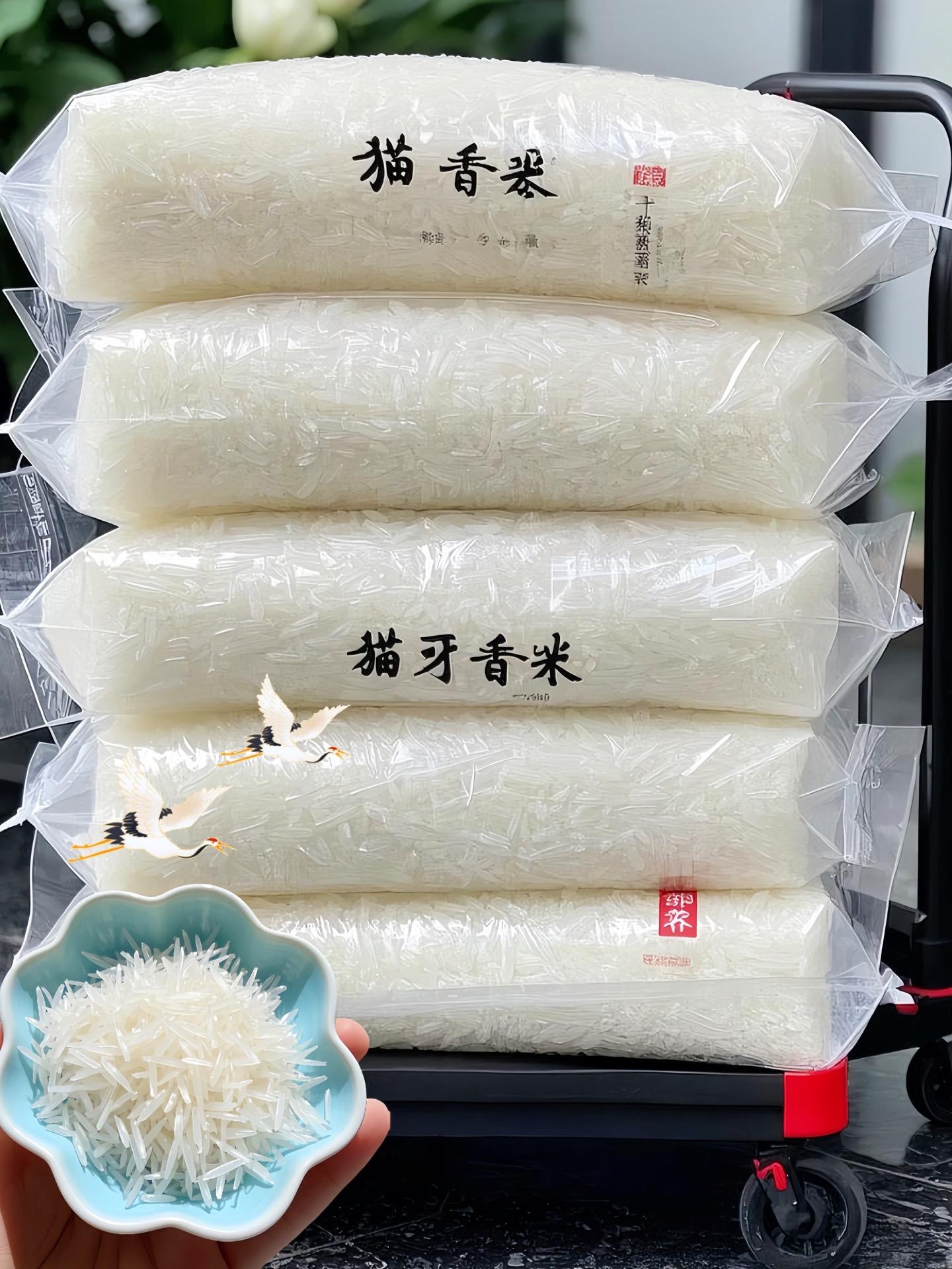 家人们,吃饭没?这个价入手五斤精选猫牙米,今天必须给你们分享下这款猫牙长米香米!它颗粒修长,晶莹剔透,蒸煮后,香气瞬间弥漫整个屋子,每一口都软糯弹牙,越嚼越香。不管是做炒饭还是煲粥,都超绝!而且价格实惠,性价比超高,还在等什么,赶紧囤,开启美味新体验!软糯可口,全家都超爱吃#猫牙米#猫牙长粒香米#长粒香米#猫牙米推荐#猫牙米