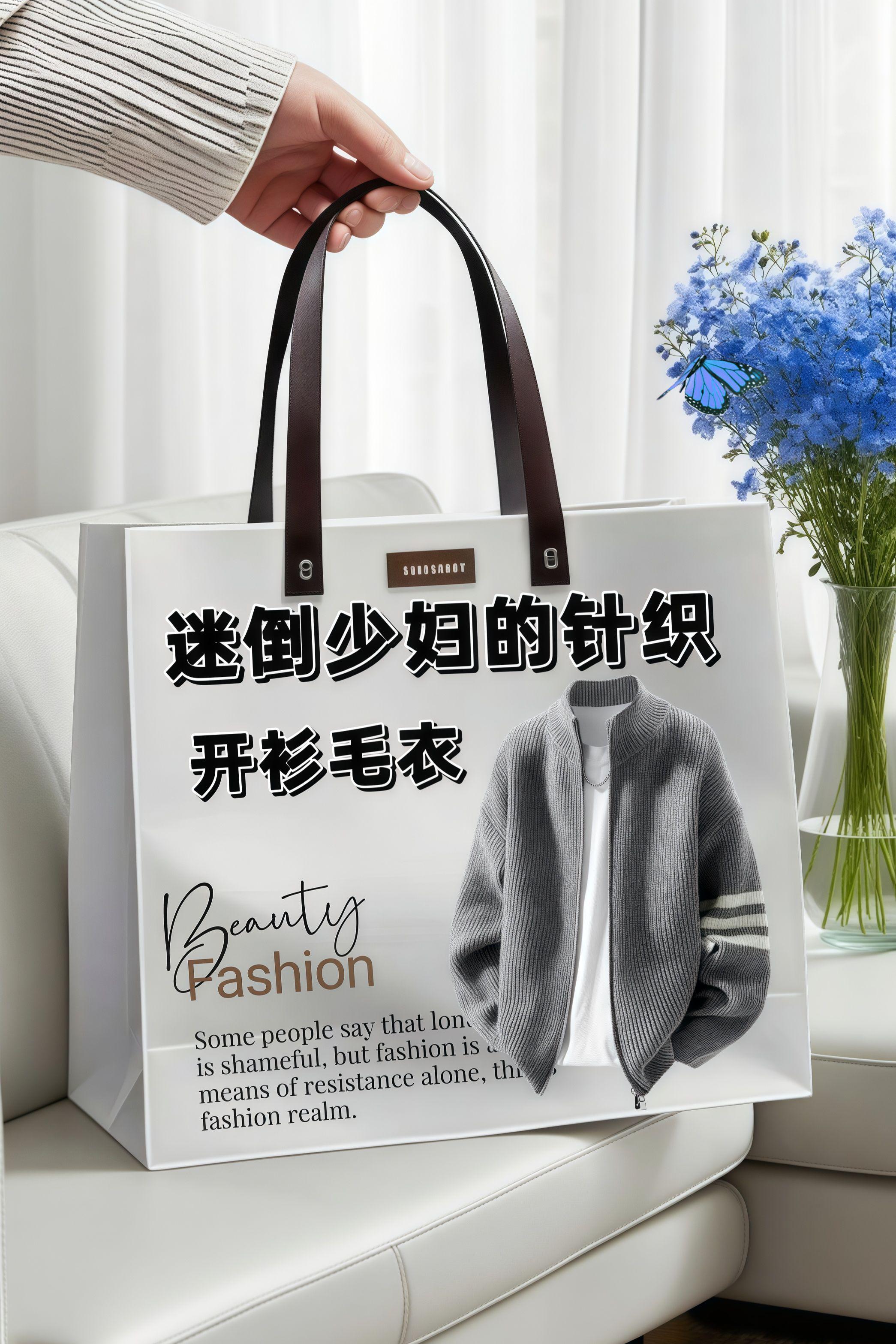 #慵懒风穿搭 #外套穿搭 #通勤搭配 #针织衫 #针织开衫