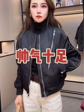 #强烈推荐 #必备单品 #夹克外套 #加棉保暖外套 #欧美风