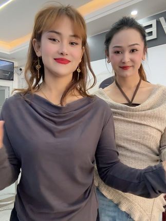 #洋气小衫 #打底衫显瘦 #优雅气质