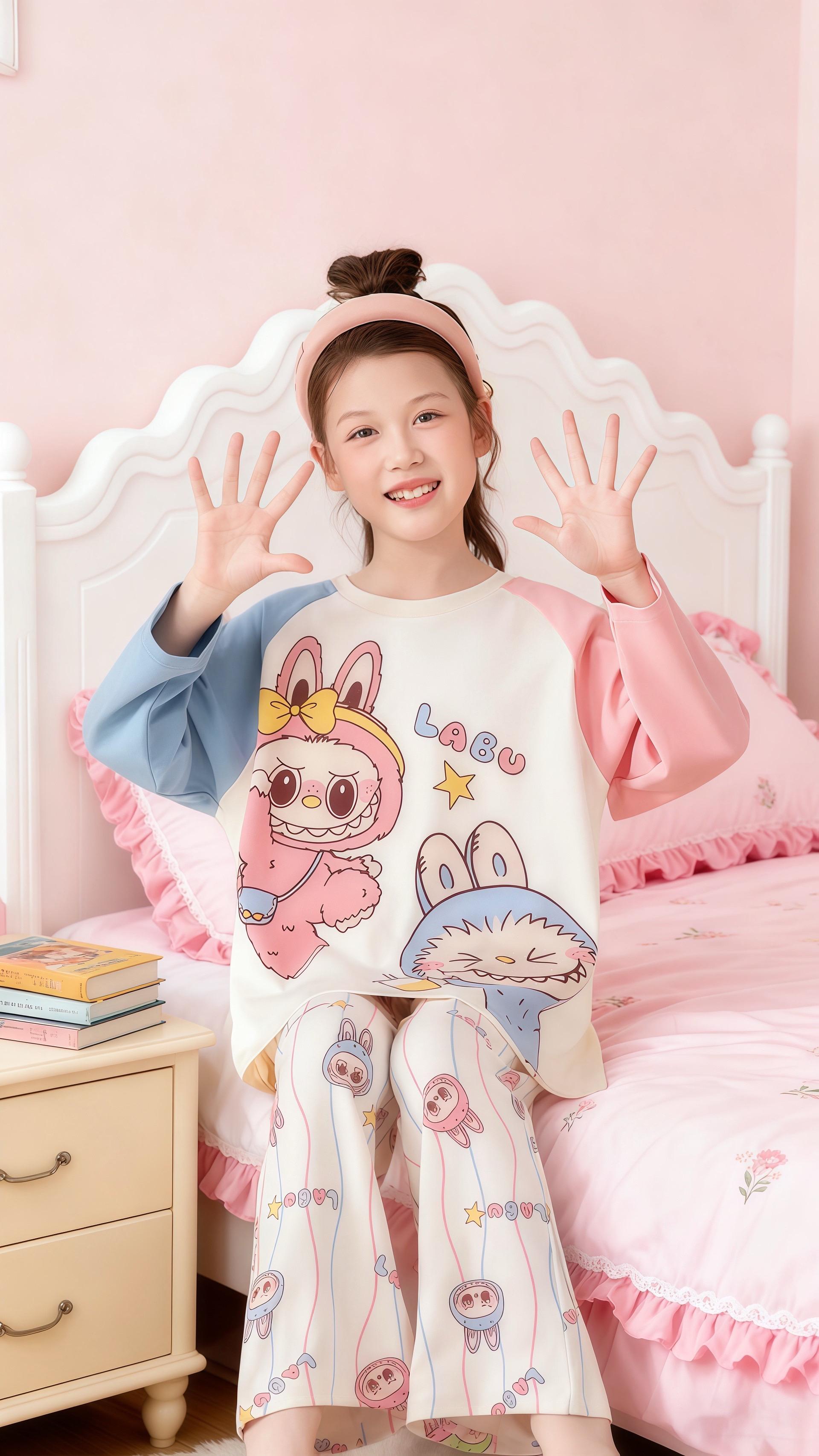 #在家也要美美哒 #睡衣家居服 #宅家睡衣秀 #儿童家居服 #家居服套装 @DOU+上热门 @抖加🔥上热门🔥dou+🔥热点宝 @抖音创作小助手