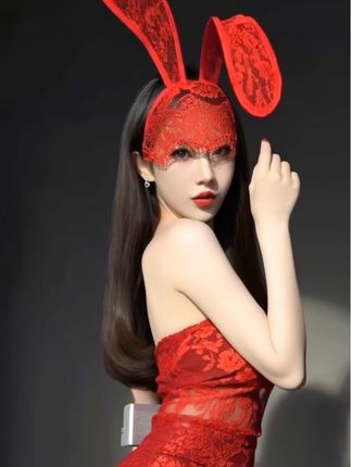 辣妹高级感红色蕾丝抹胸包臀裙短款性感纯欲风修身显瘦连衣裙 #御姐 #纯欲天花板 #性感蕾丝 #辣妹穿搭 #修身显瘦