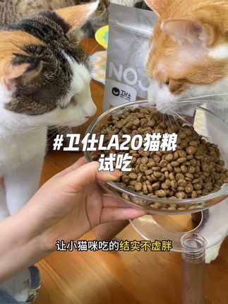 平时很贵的猫粮,尝鲜装会更划算! #养猫新手 #科学养宠 #萌宠好物 #卫仕LA20