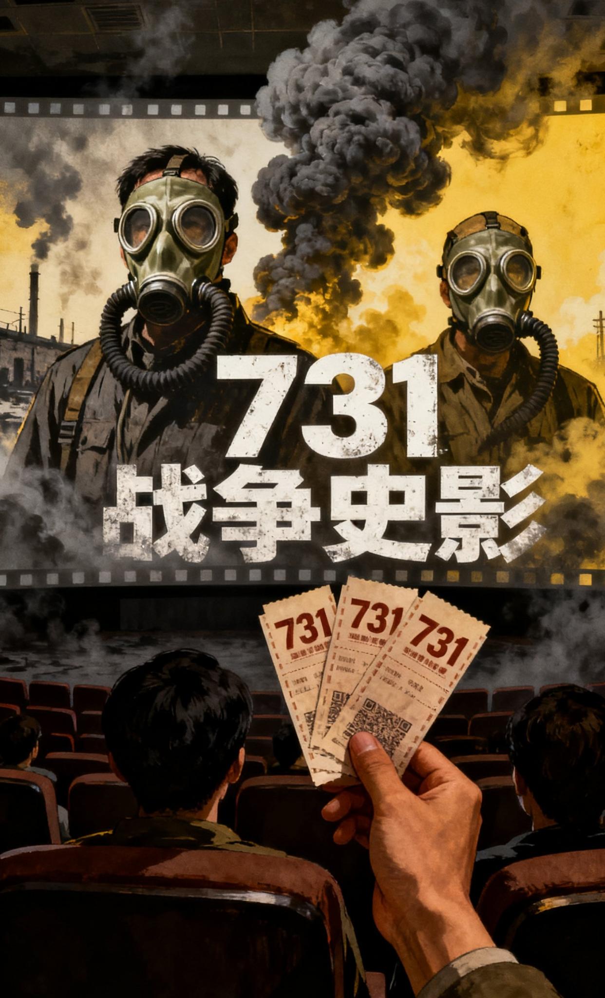 #勿忘历史 #731部队 #铭记历史 #电影票优惠券 #电影