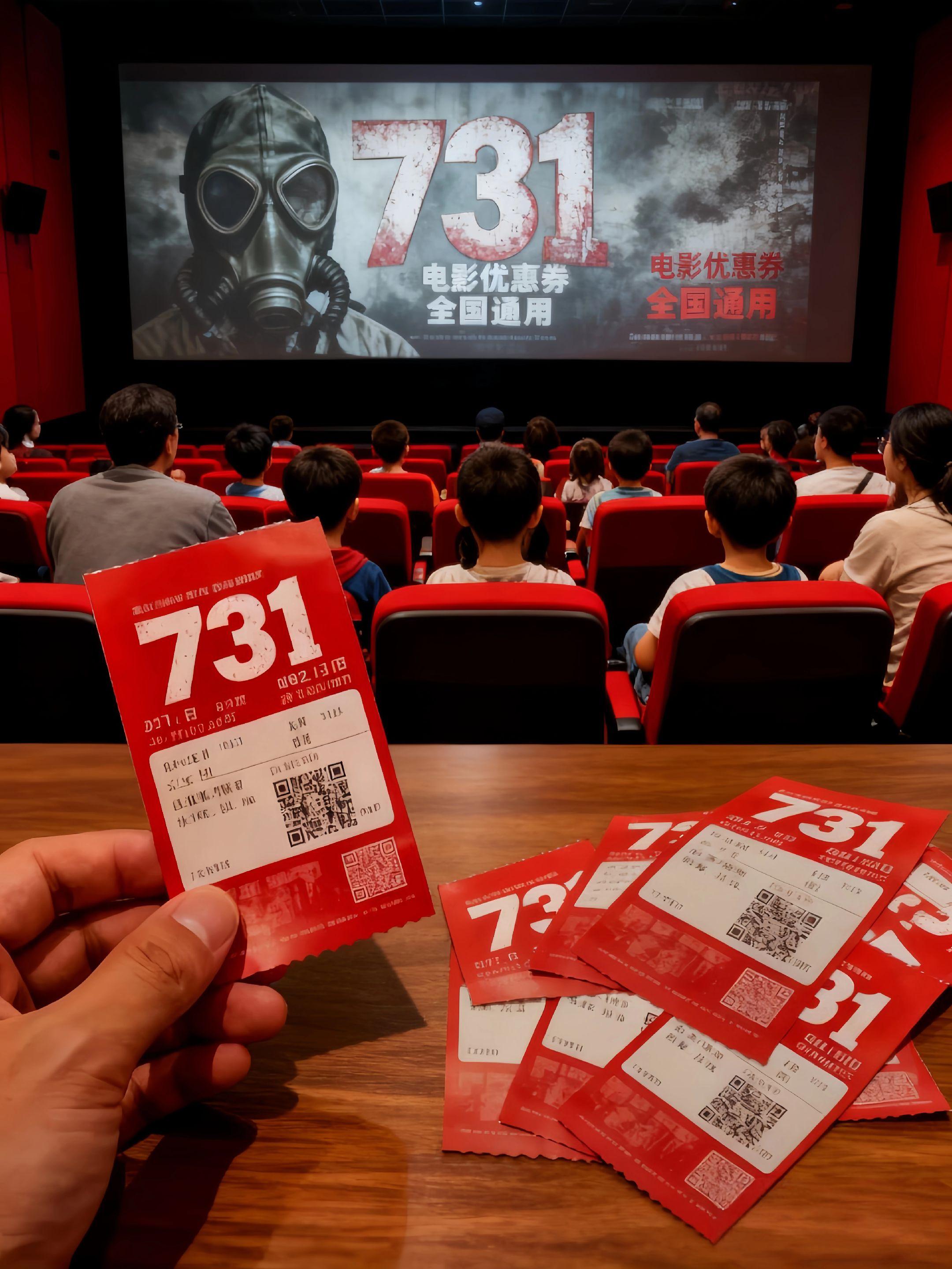 #731电影优惠券#全球上映🔥🔥#一起看电影#祖国强大#吾辈自强勿忘历史