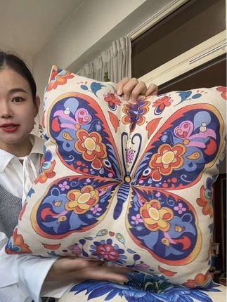 这才是真正的薅羊毛吧!6.9到手怎么好看的棉麻坐垫#宝藏好物 #家居软装搭配 #棉麻坐垫 #垫子