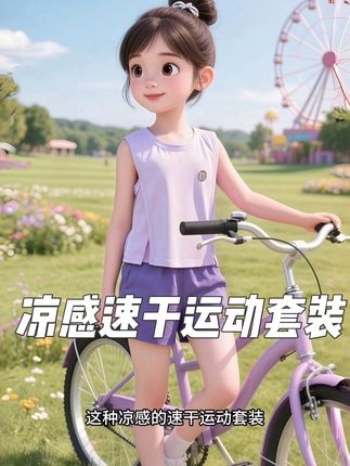 水冰凉凉哦,,凉快#女童套装#冰凉一夏##夏天该有的样子 #夏日必备 #夏季必备