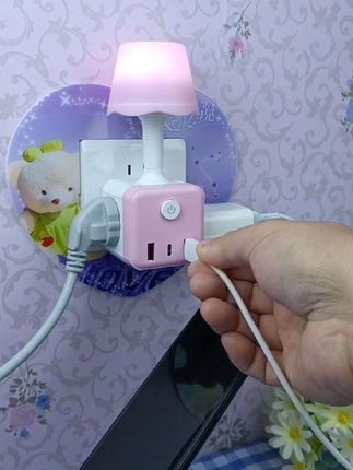 #智能语音小夜灯#小夜灯氛围灯 #智能家电