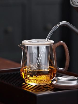 #我要上热门 加厚高硼硅玻璃泡茶壶茶水分离壶高档泡茶神器#好物推荐🔥 #茶生活 #茶水分离杯 #泡茶神器 @DOU+小助手