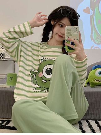 家居服睡衣#可外穿家居服睡衣 #浪莎家居服睡衣 #家居服睡衣套装