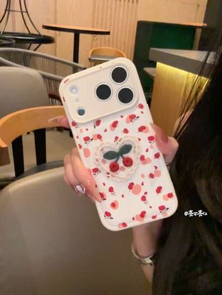 好喜欢这个樱桃爱心手机壳呀~好朋友请给我速速安排!#这个手机壳真的长在我心巴上了 #爱了爱了 #仙女必备 #少女心爆棚 #是时候安排一下了