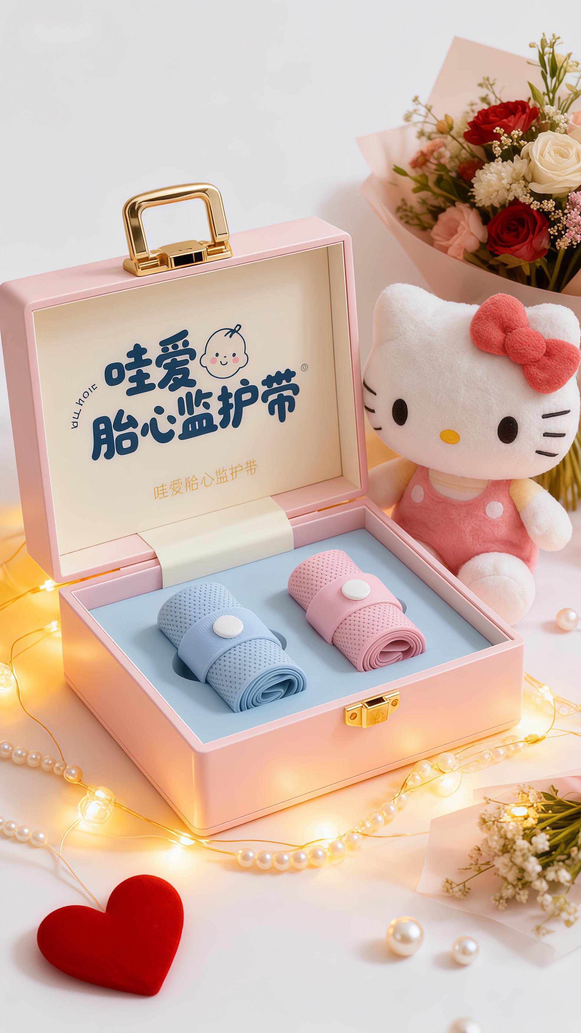 亲爱的宝贝,刚才你轻轻动的那下好温柔,妈妈都笑啦!多跟妈妈互动呀,妈妈在认真回应你呢。#一个身体两个心跳 #产检一路绿灯 #产检 #胎心监护 #胎心监护带防止交叉感染