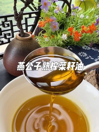 燕公子古法小榨新菜籽油低芥酸特香食用油大桶2.7L家用纯菜籽油#菜籽油#食用油#燕公子熟榨菜籽油#粮油调味