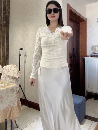 百搭的蕾丝上衣#气质风