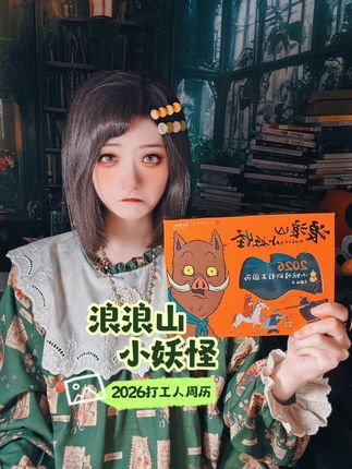 打工人嘴替|2026浪浪山小妖怪周历⛈️ 精神状态美丽 明天也得早起! 打工人的命也是命~2026也要拼命活成自己喜欢的模样🎐🍃⛈️☔️ #浪浪山小妖怪 #浪浪山打工人 #精神状态belike #职场那些事 #打工人的精神状态
