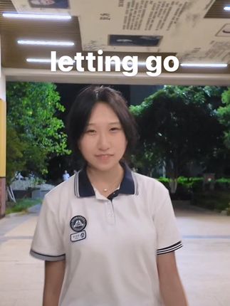 这是一封离别信 写下了我该离开的原因 #校园 #女高中生 #无声卡清唱