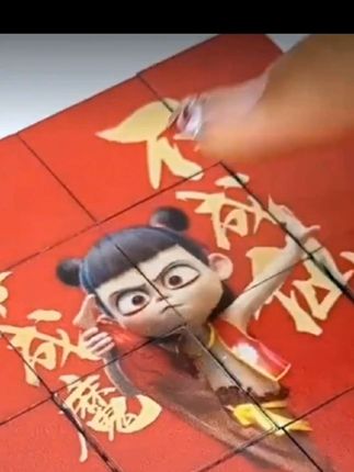 哪吒魔童闹海敖丙磁力方块磁铁积木磁吸周边玩具儿童益智拼装礼物 #爱了爱了 #每日分享 #礼物推荐 #好物推荐分享