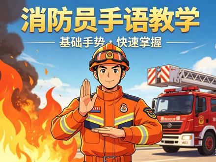 最近换季注意别感冒!我们下期见#消防员 #手语 #从零开始学手语 #真是生活分享计划