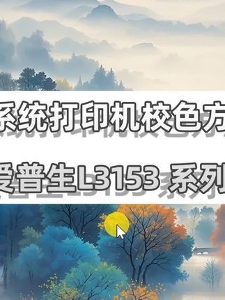 如果你的打印机也是 L3153,那一定要用这个墨水,颜色更持久,打印很锐利清晰。#打印机墨水 #爱普生打印机 #004墨水 #打印照片