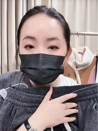 米蓝家名殿春秋款气质灰显腿长显瘦糯米阔腿裤2689 #今日穿搭 #显瘦穿搭 #糯米裤 #面料柔软舒适 #源头工厂