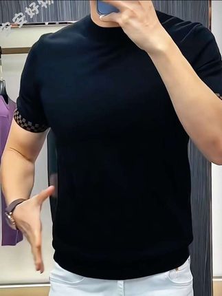 #针织短袖#秋冬打底#品质男装@巨量千川
