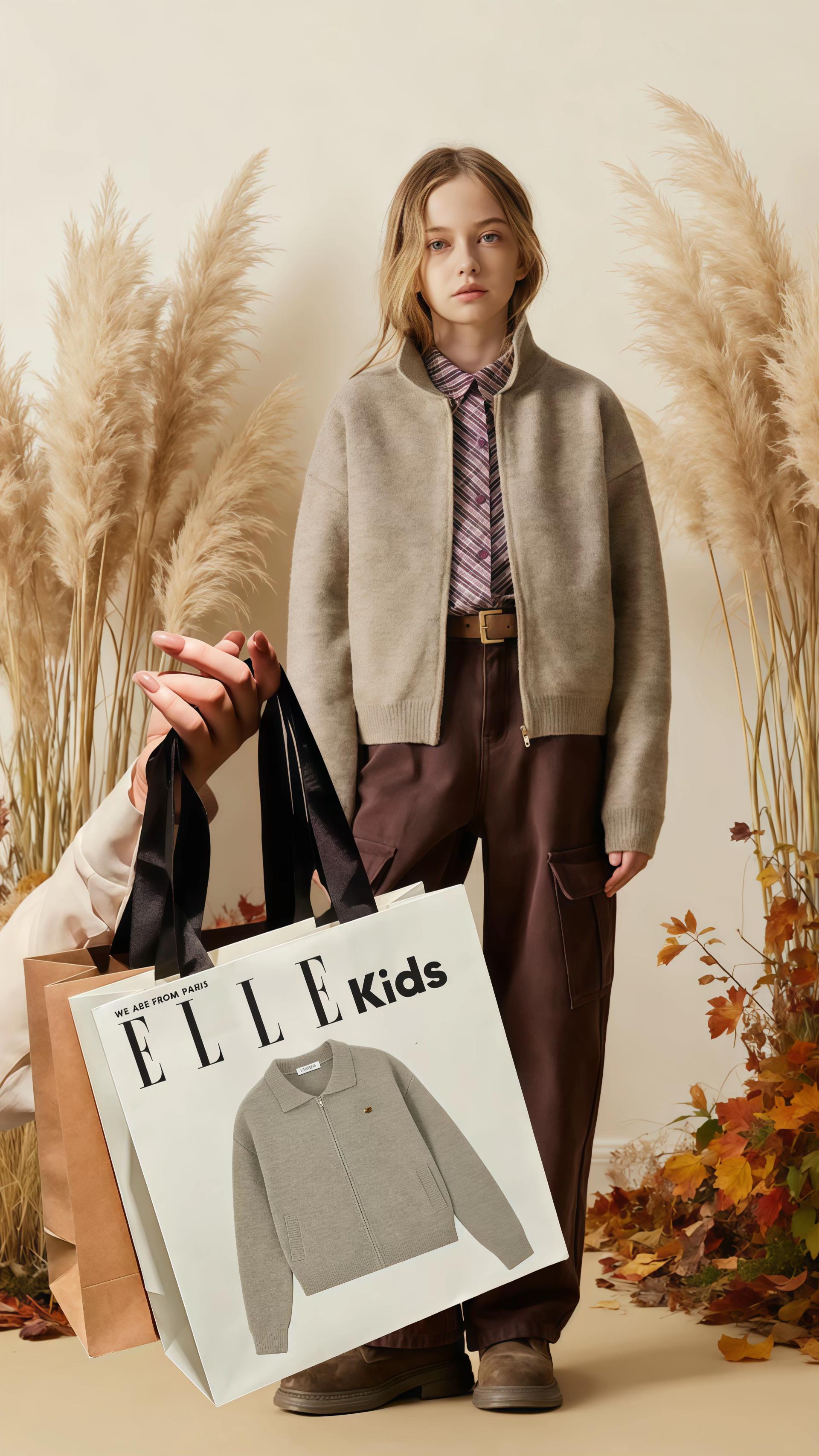 #ELLEkids #秋冬穿搭新鲜感在线 #今日穿搭look #生女儿就是用来打扮的 #秋冬女童穿搭 @抖加🔥上热门🔥dou+🔥热点宝 @抖音小助手