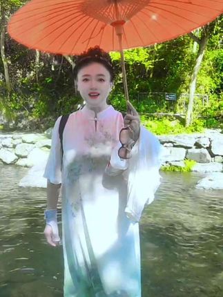 西溪南美丽的风景!古老的村落,哗哗流水的小溪,景色实在是太美啦!