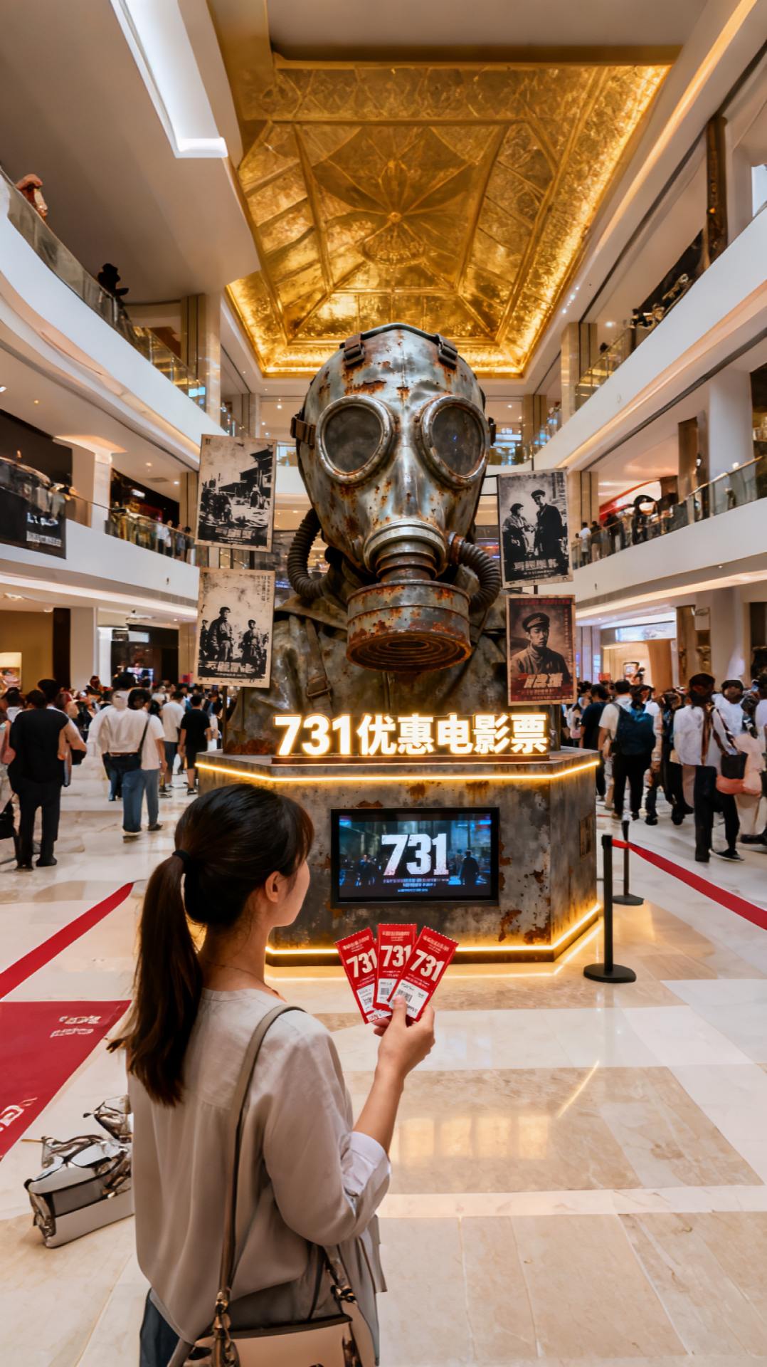 #731预售票房破亿 为历史发声,为真相立证#勿忘国耻 #731电影 #中华好儿女 #先烈用生命和热血拯救民族危难