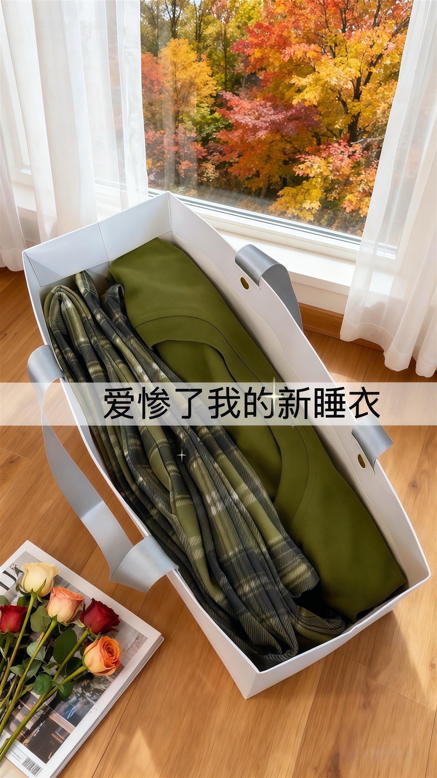 #睡衣家居服 #在家也要美美哒 #面料舒适透气 #早秋韩系氛围感穿搭 #被秋日氛围感穿搭拿捏了