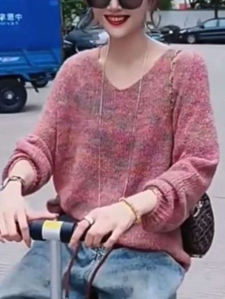 #我要上热门 #秋季新款 慵懒风毛衣针织衫洋气减龄时尚显瘦百搭#毛衣 #针织衫 #穿搭 @DOU+小助手 @巨量千川
