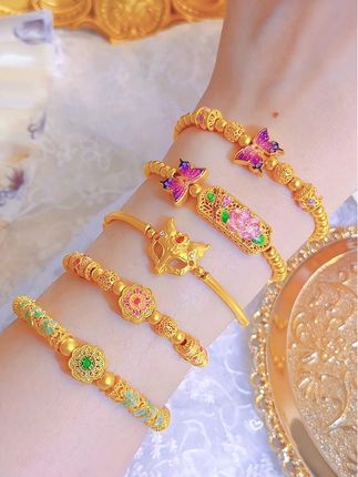 #黄金首饰 #足金999 #每日分享 #时尚饰品 #金价