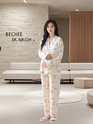 月子服孕妇睡衣 #孕妇睡衣#孕妇家居服#面料柔软舒适 #孕期穿搭 #孕期囤货
