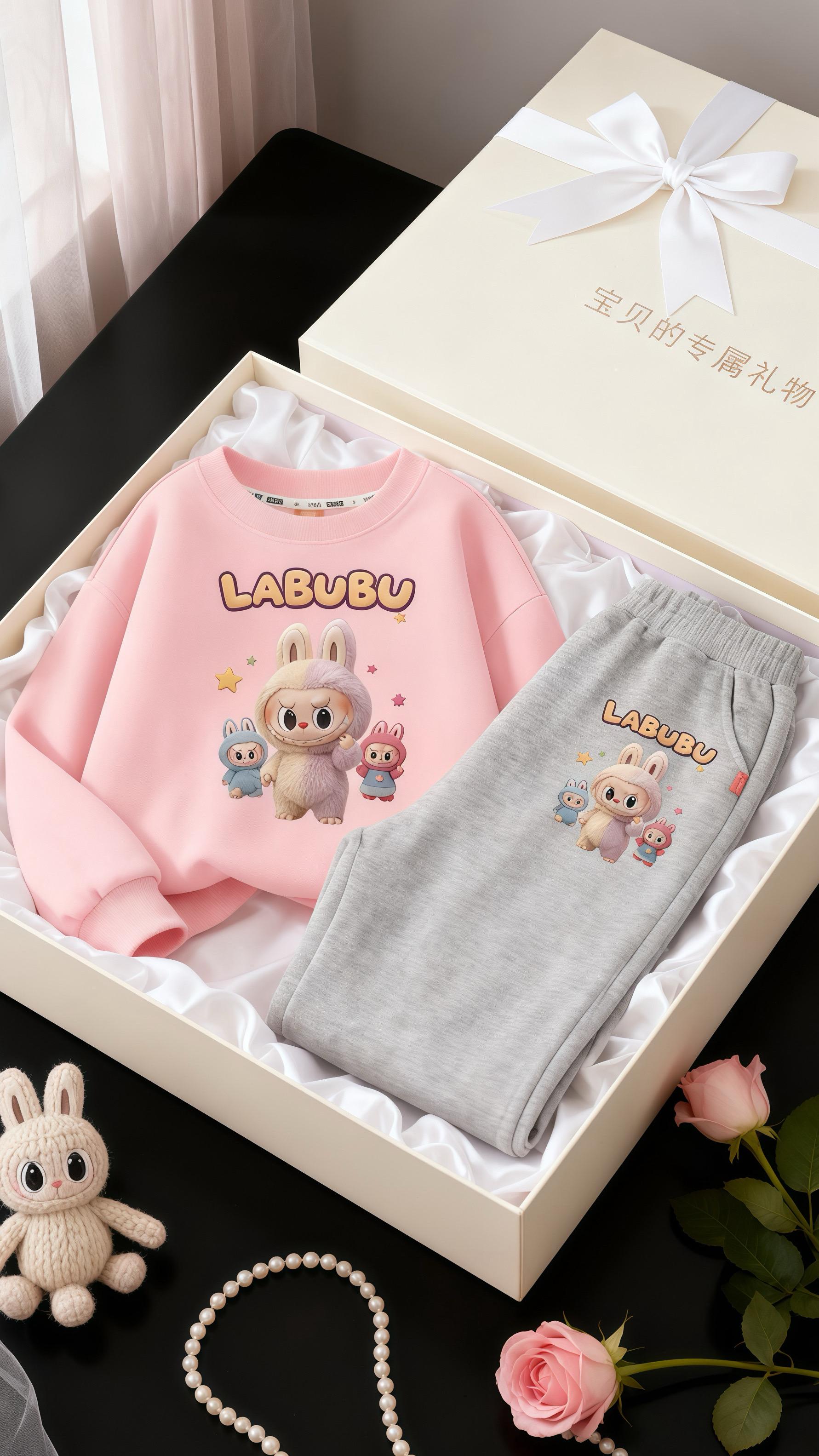 #高品质童装 #萌宝穿搭 #甜美穿搭 #生女儿就是用来打扮的 #拉布布