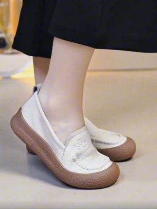 平底单鞋,#妈妈鞋,#软底软面 #平底单鞋, #百搭女鞋 #上脚舒适